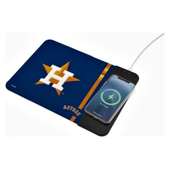 Houston Astros Wireless Charging Mousepad