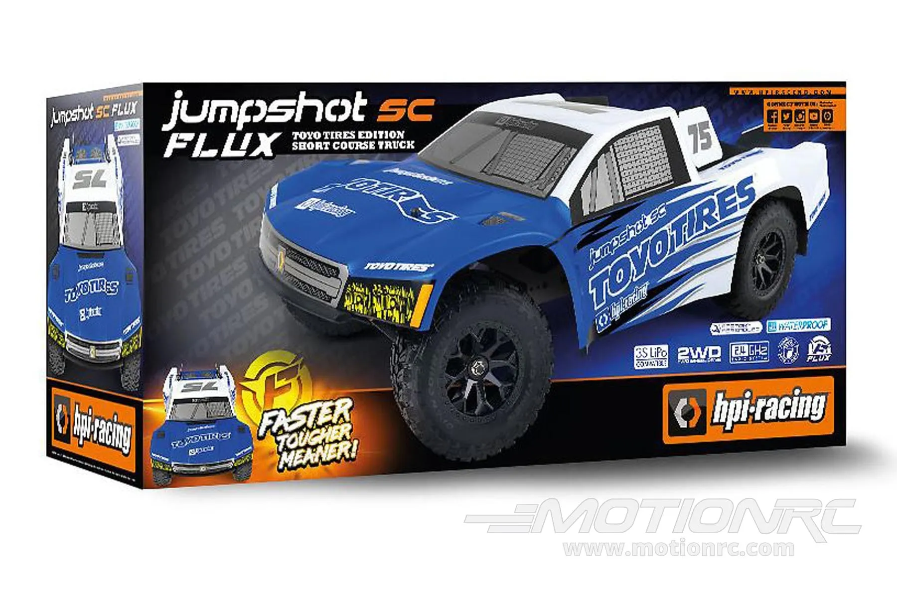 HPI Racing Jumpshot V2 Toyo Tires Edition 1/10 Scale 2WD Brushless Short Course Truck - RTR