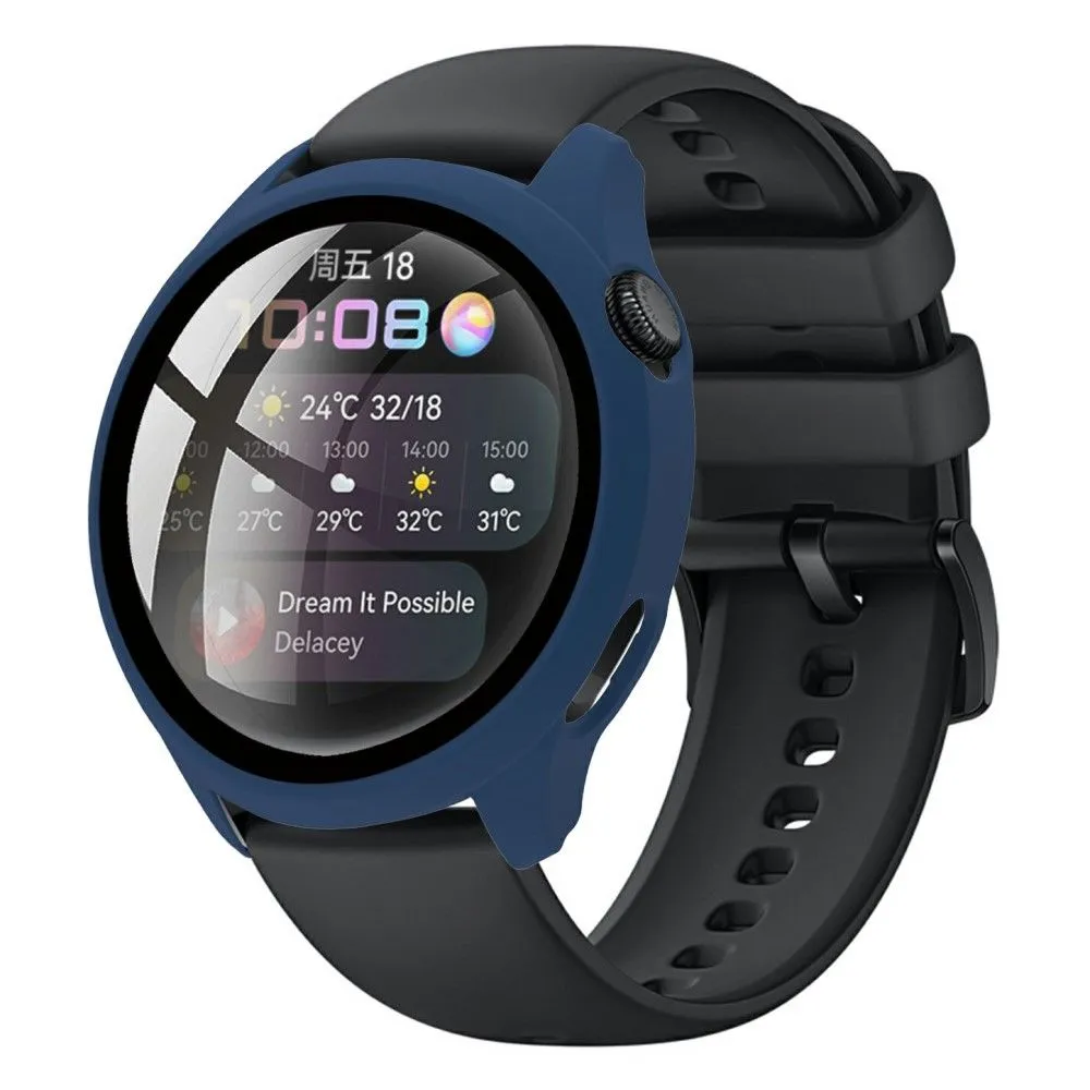 Huawei Watch 3 simple frame   tempered glass - Midnight Blue