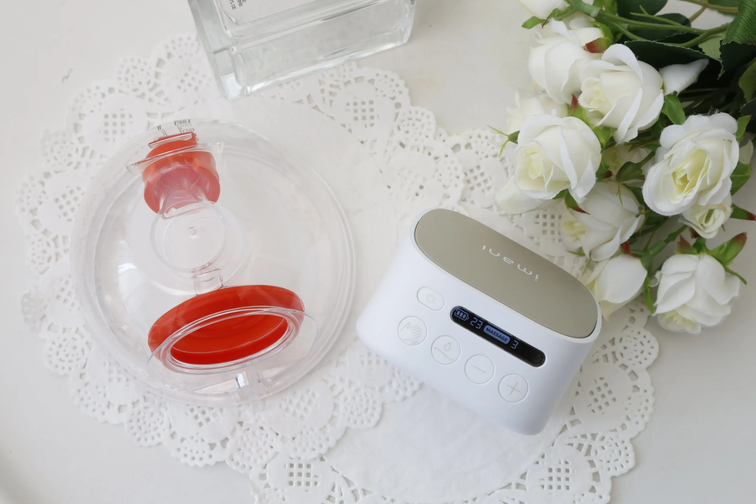 imani i2  Electrical Breast Pump - 1 Pair (Latest Design) with Dual Charging Dock