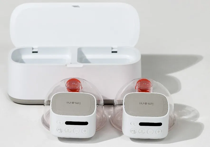 imani i2  Electrical Breast Pump - 1 Pair (Latest Design) with Dual Charging Dock