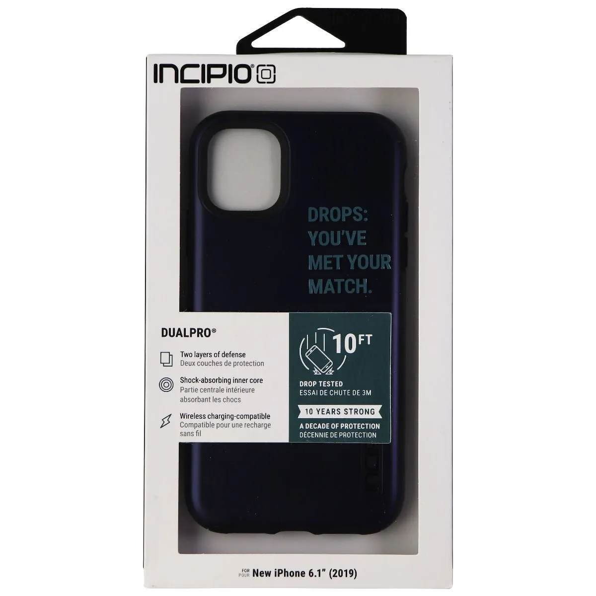 Incipio DualPro Dual Layer Case for Apple iPhone 11 - Iridescent Midnight Blue