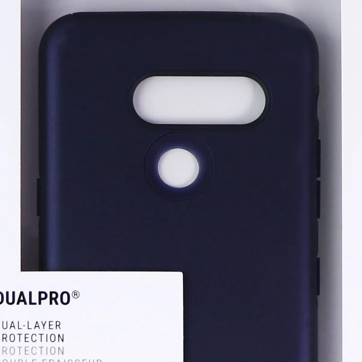 Incipio DualPro Series Dual Layer Case with LG G8 ThinQ - Midnight Blue