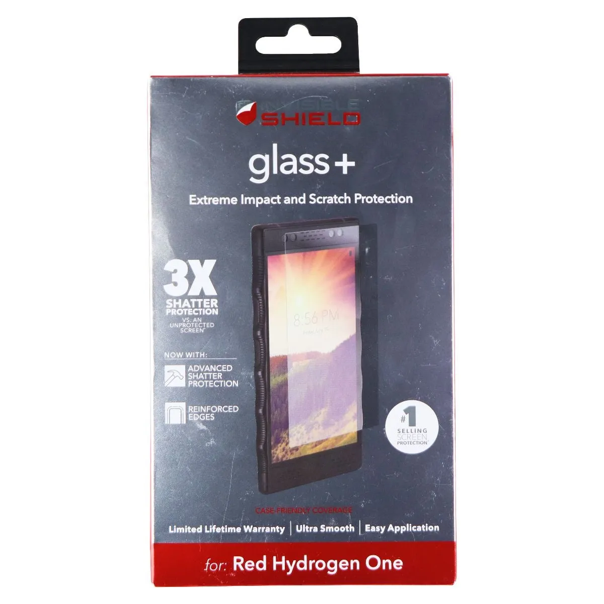 Invisible Shield Glass  Screen Protector for Verizon Red Hydrogen One - Clear