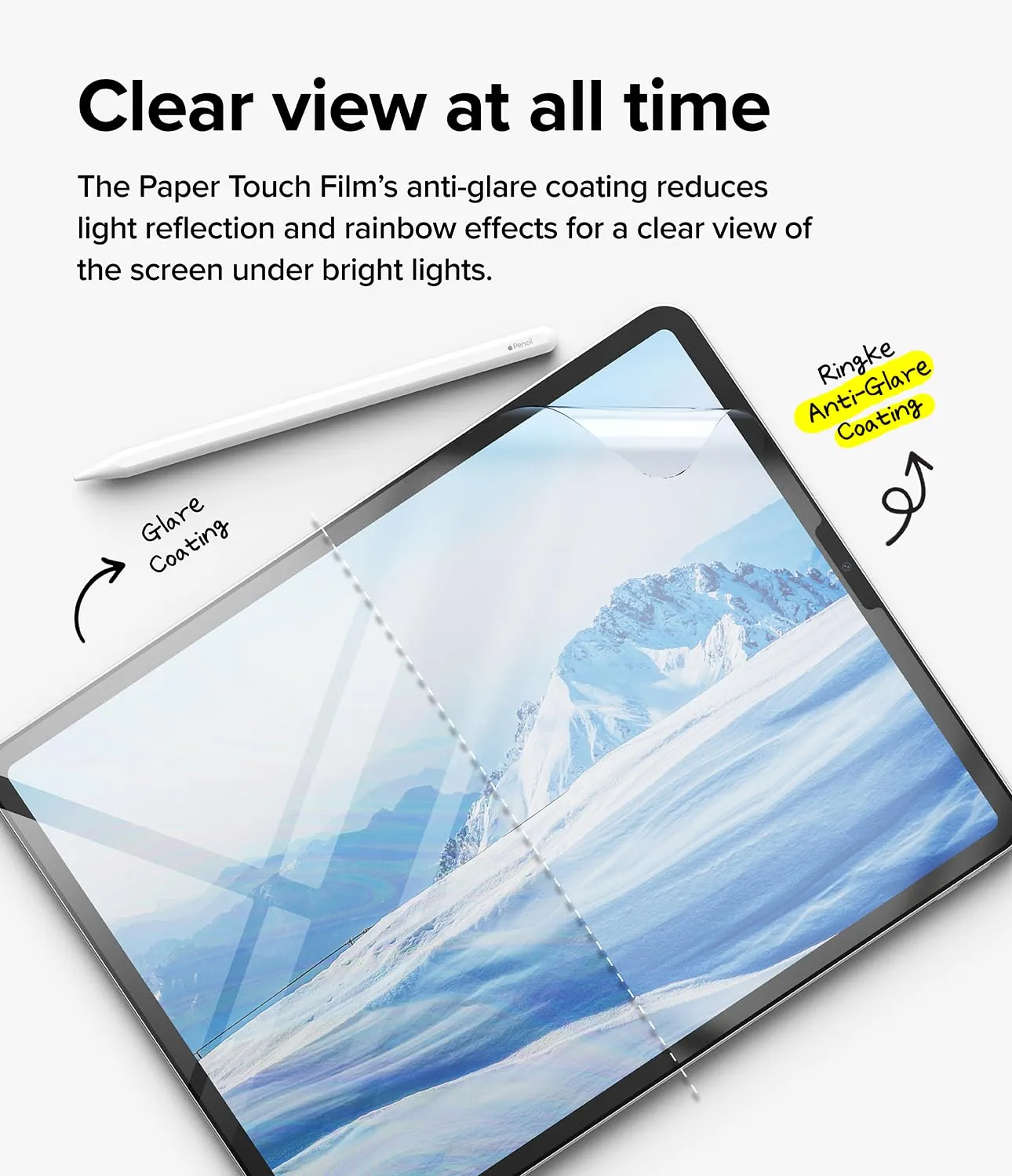 iPad Pro 13 Inch Screen Protector (M4, 2024) | Paper Touch [Soft] Film Screen Protector