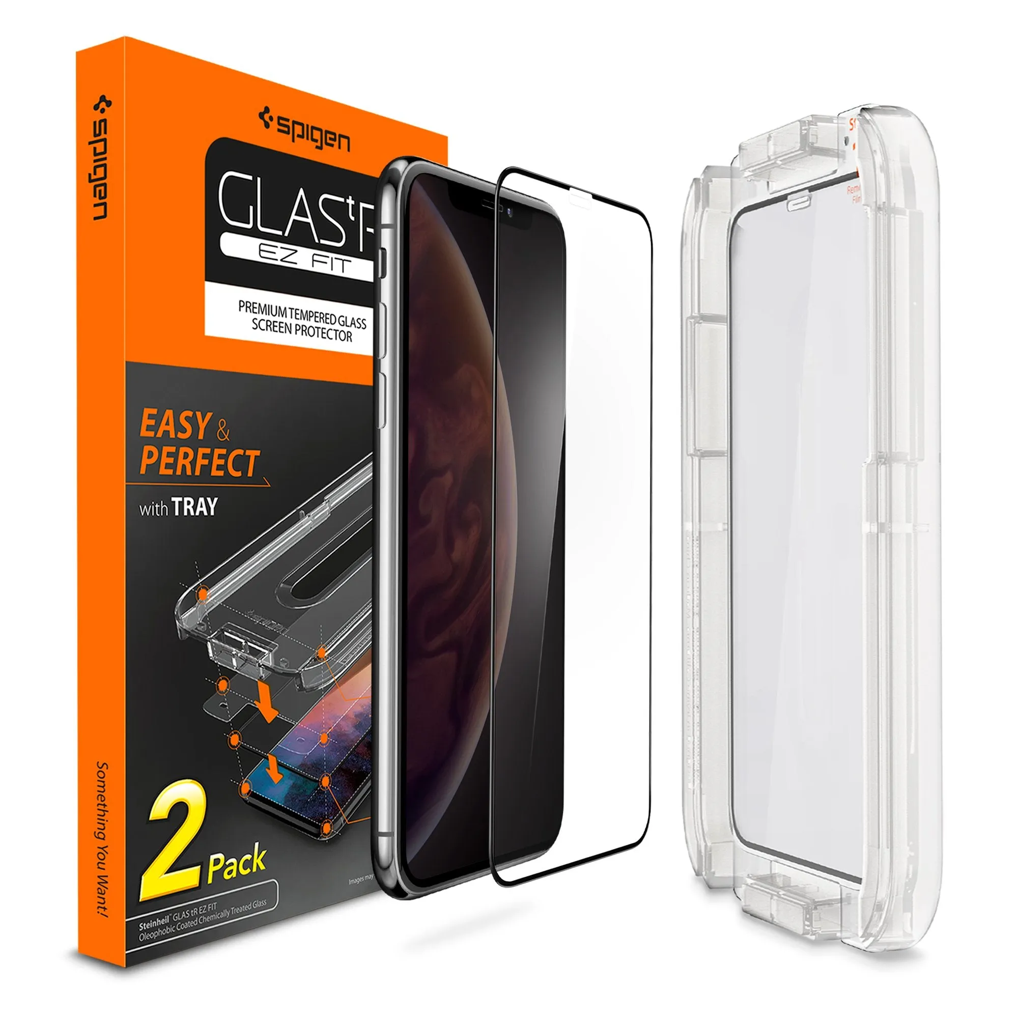 iPhone XS/X Screen Protector EZ FIT GLAS.tR Full Cover