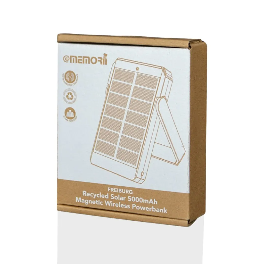 ITPB 1192 FREIBURG - @memorii RCS Recycled Solar Magnetic Powerbank