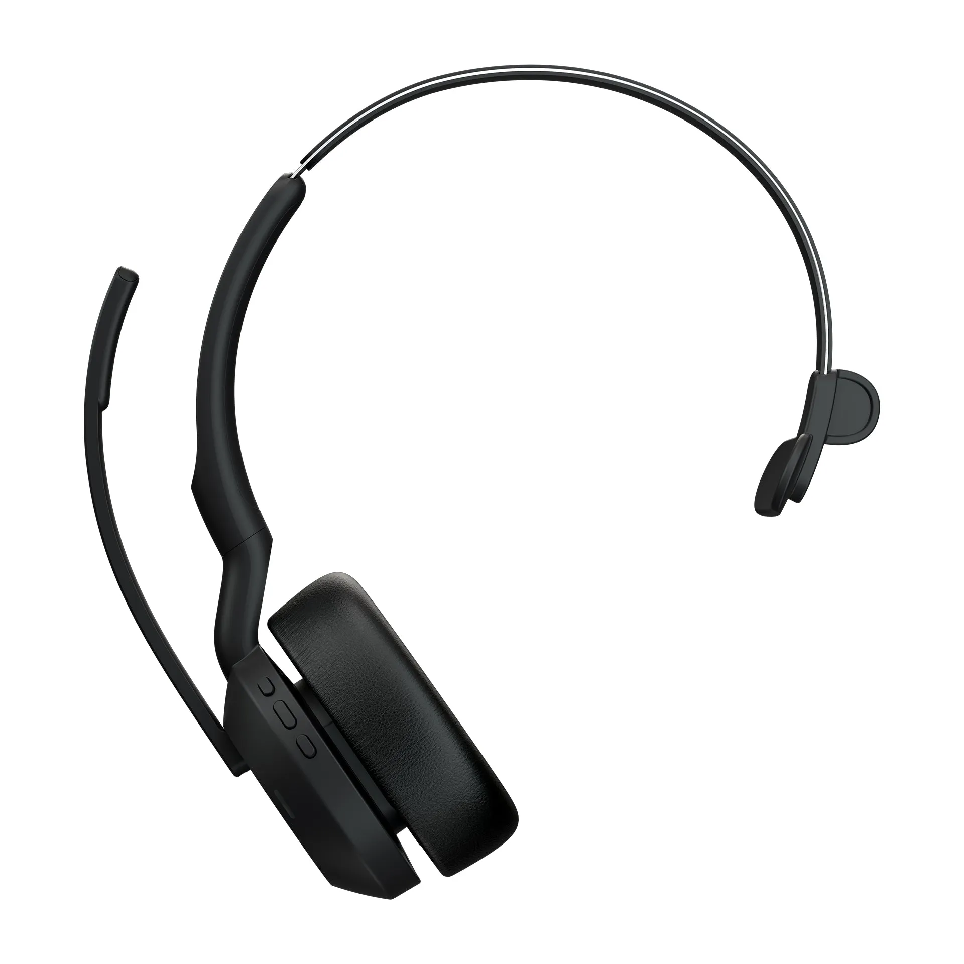 Jabra Evolve2 55 Uc Mono - Headset - On-Ear - Bluetooth - Wireless - Active Noise Cancelling - Usb-A - Black - With Char