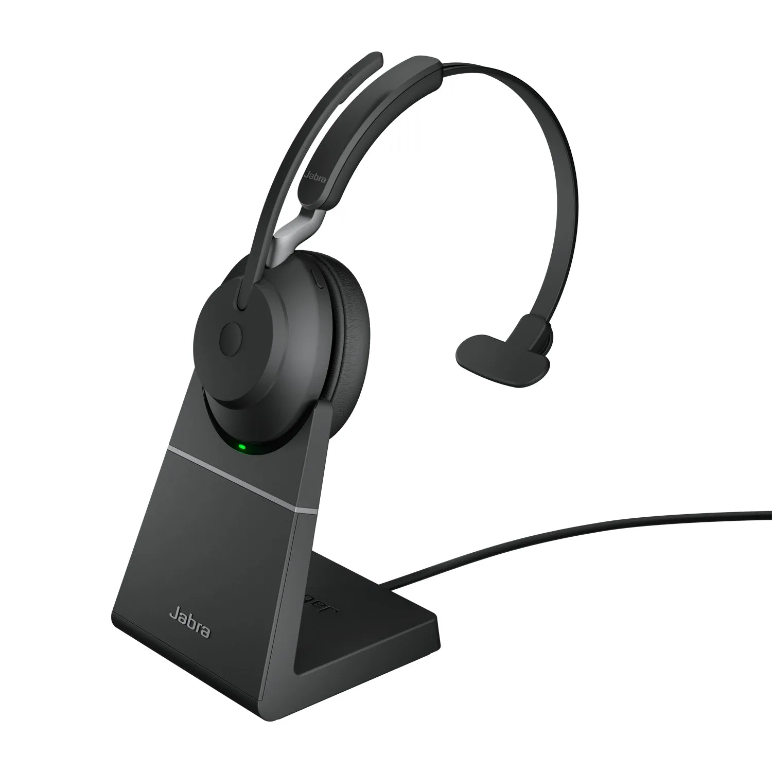 Jabra Evolve2 65 Uc Mono - Headset - On-Ear - Convertible - Bluetooth - Wireless - Usb-A - Noise Isolating - Black - Wit