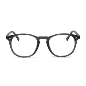 JAXSON XL - BLACK SMOKE CRYSTAL   PRESCRIPTION GLASSES