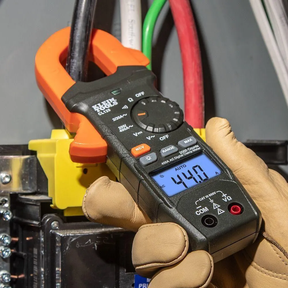 Klein CL120 Digital Clamp Meter / Tester