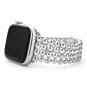 LAGOS Smart Caviar Infinite Caviar Beaded Watch Bracelet in Stainless Steel - 42-49MM