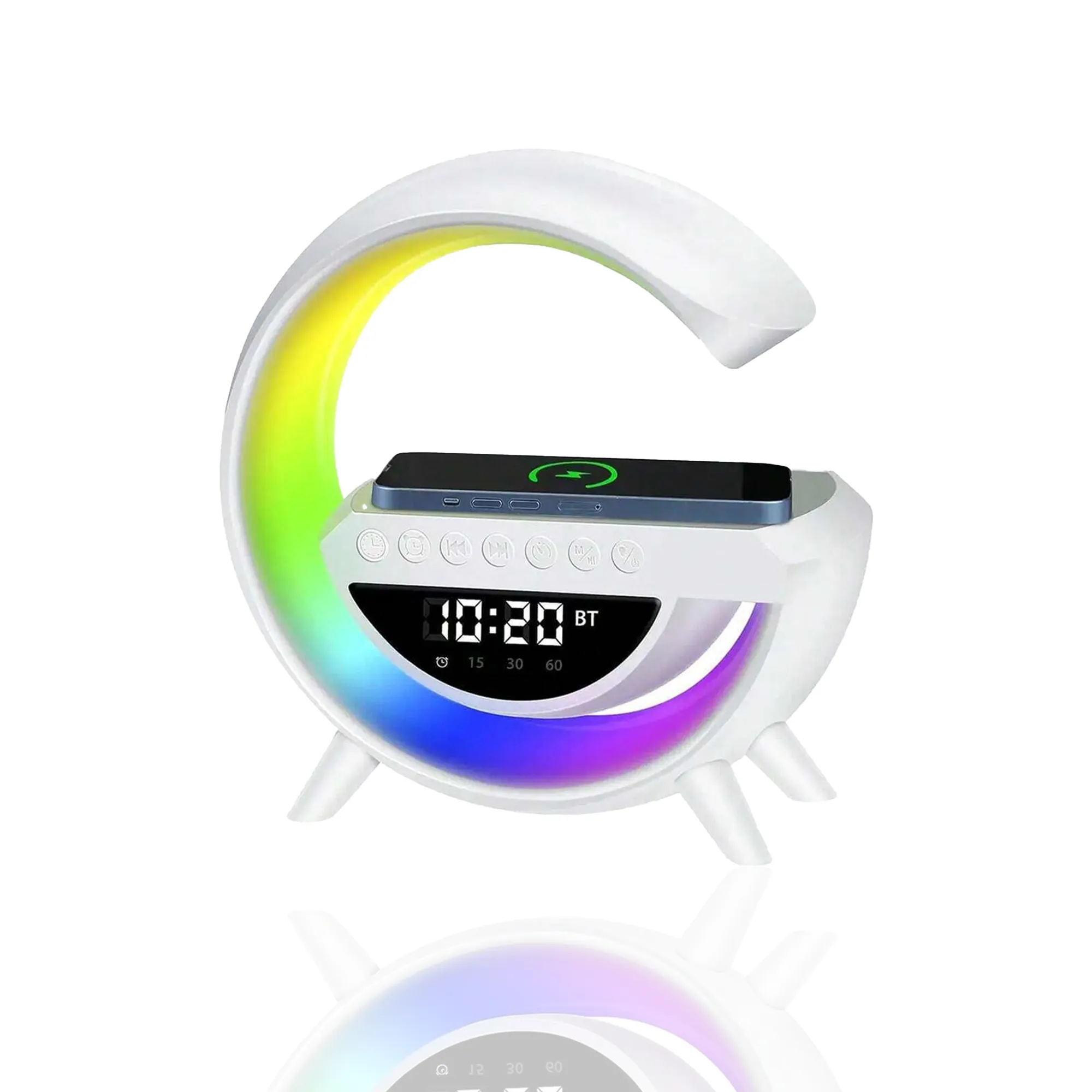 LED Wireless Charging Speaker