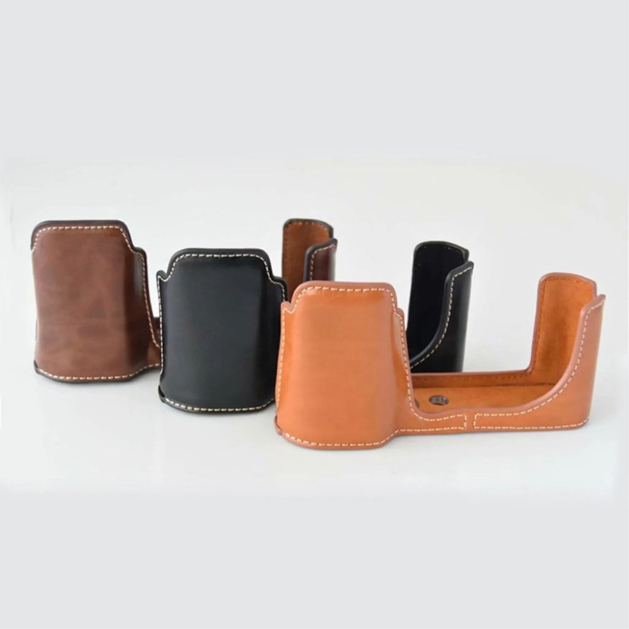 Leica T (Typ 701) leather cover with battery opening - Coffee