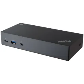 Lenovo ThinkPad USB-C Dock (90W) with USB-C / DisplayPort / Ethernet (DK1633)