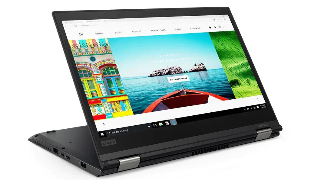 Lenovo ThinkPad X380 Yoga 13.3" FHD (1080p) Convertible Touchscreen - Intel Core i5-8350U @ 3.6GHz Quad-Core (8th Gen) | 8GB RAM, 256GB NVMe SSD, USB-C, HDMI, BT | Windows 11 - Versatile 2-in-1 Business Ultrabook/Tablet   Stylus (Certified Refurbished)