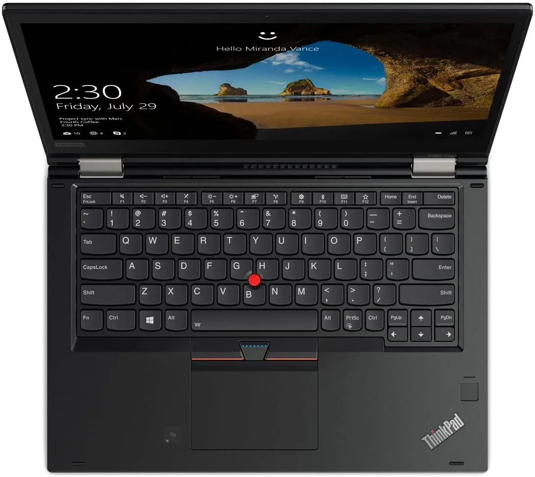 Lenovo ThinkPad X380 Yoga 13.3" FHD (1080p) Convertible Touchscreen - Intel Core i5-8350U @ 3.6GHz Quad-Core (8th Gen) | 8GB RAM, 256GB NVMe SSD, USB-C, HDMI, BT | Windows 11 - Versatile 2-in-1 Business Ultrabook/Tablet   Stylus (Certified Refurbished)