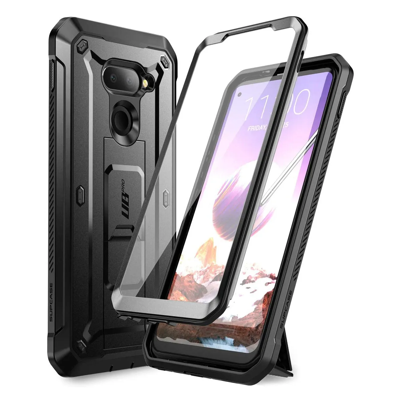 LG Q70 Unicorn Beetle Pro Rugged Case-Black