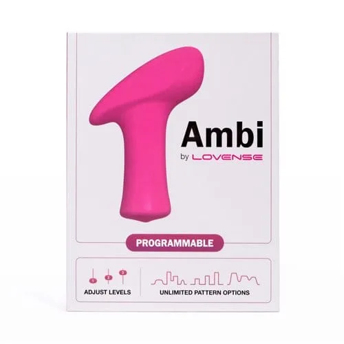 Lovense Ambi Bluetooth Pink Bullet Vibrator