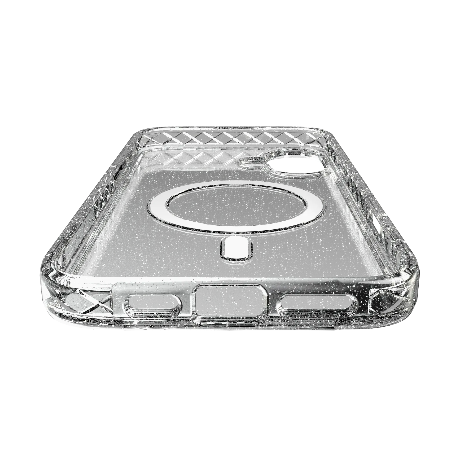 MagSafe® Case for Apple iPhone 16 Plus | Crystal Clear Sparkle | Magnitude Series