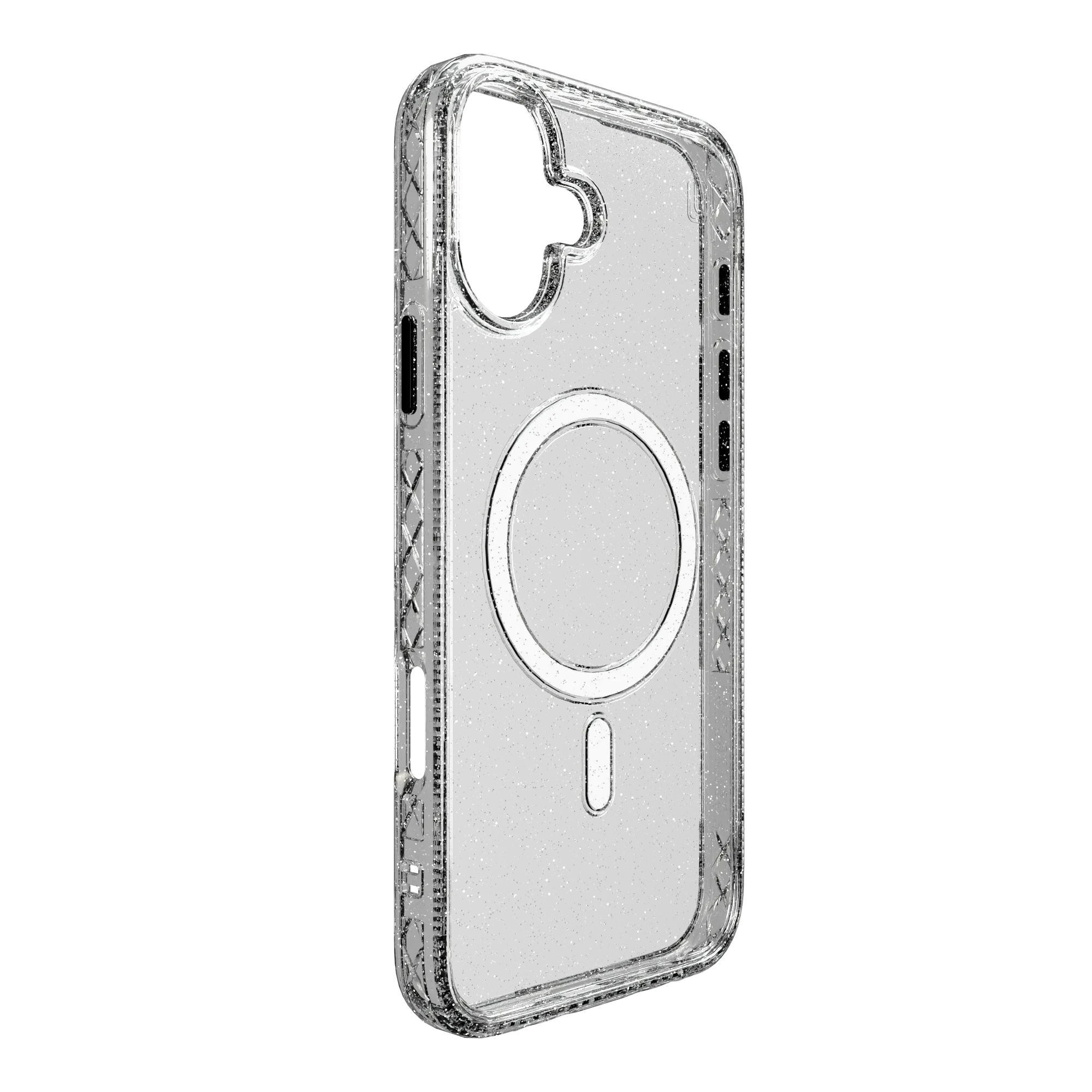 MagSafe® Case for Apple iPhone 16 Plus | Crystal Clear Sparkle | Magnitude Series