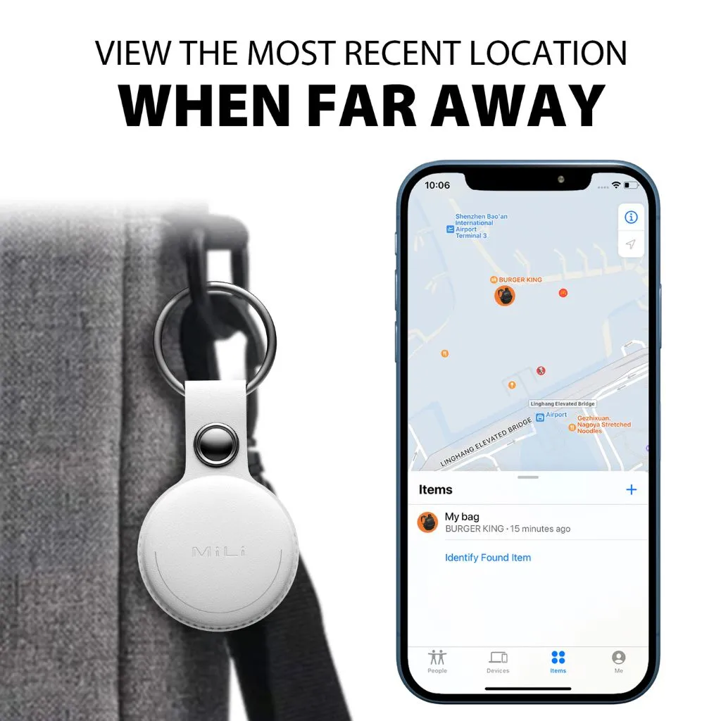 MiTag - Luggage Tracker - Works With "Find My "