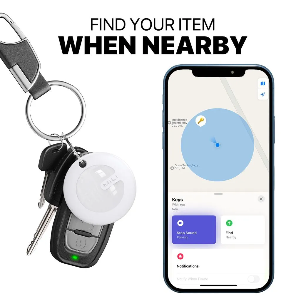 MiTag - Luggage Tracker - Works With "Find My "