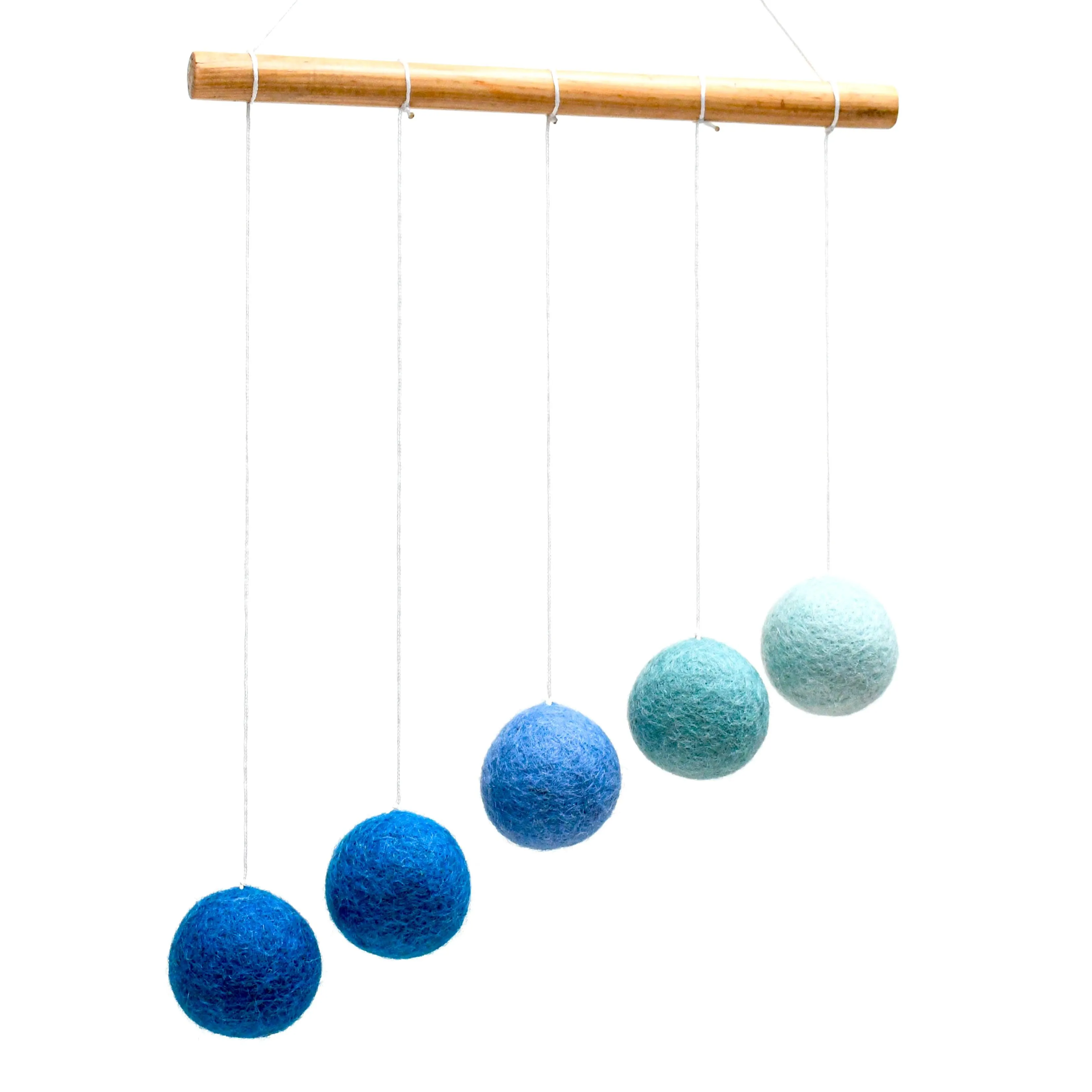 Montessori Gobbi Baby Mobile - Blue