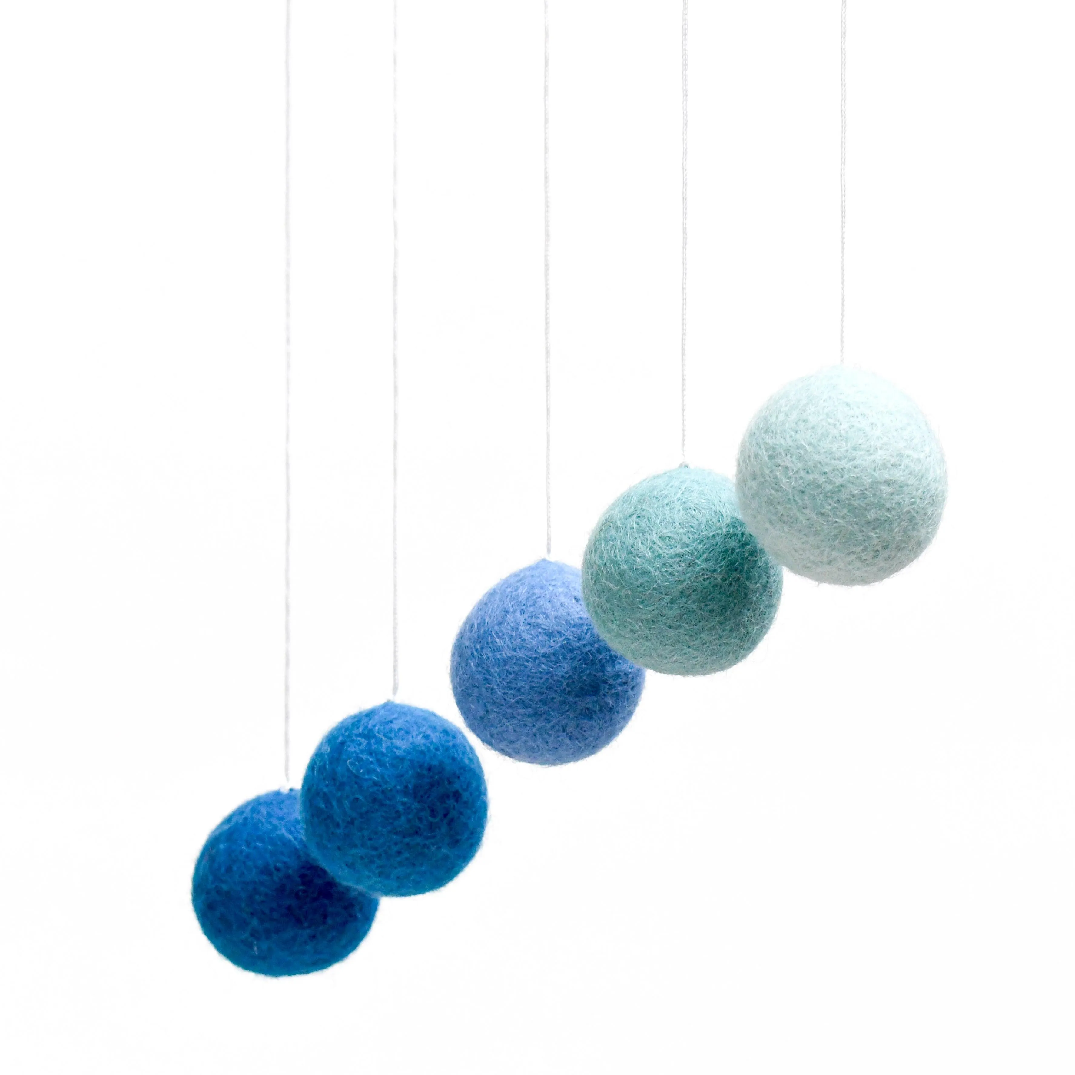 Montessori Gobbi Baby Mobile - Blue