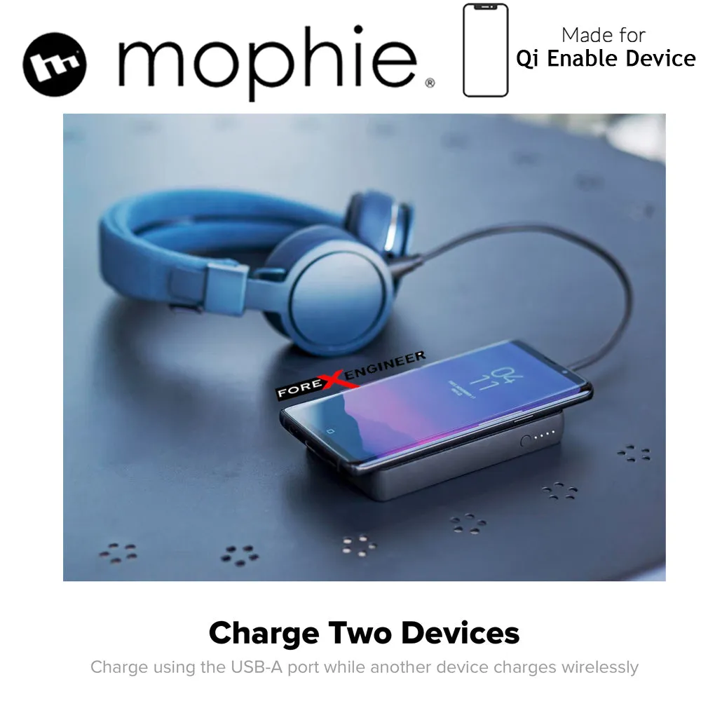 Mophie Powerstation Wireless XL 10,000mAh | Black (wireless charging station)