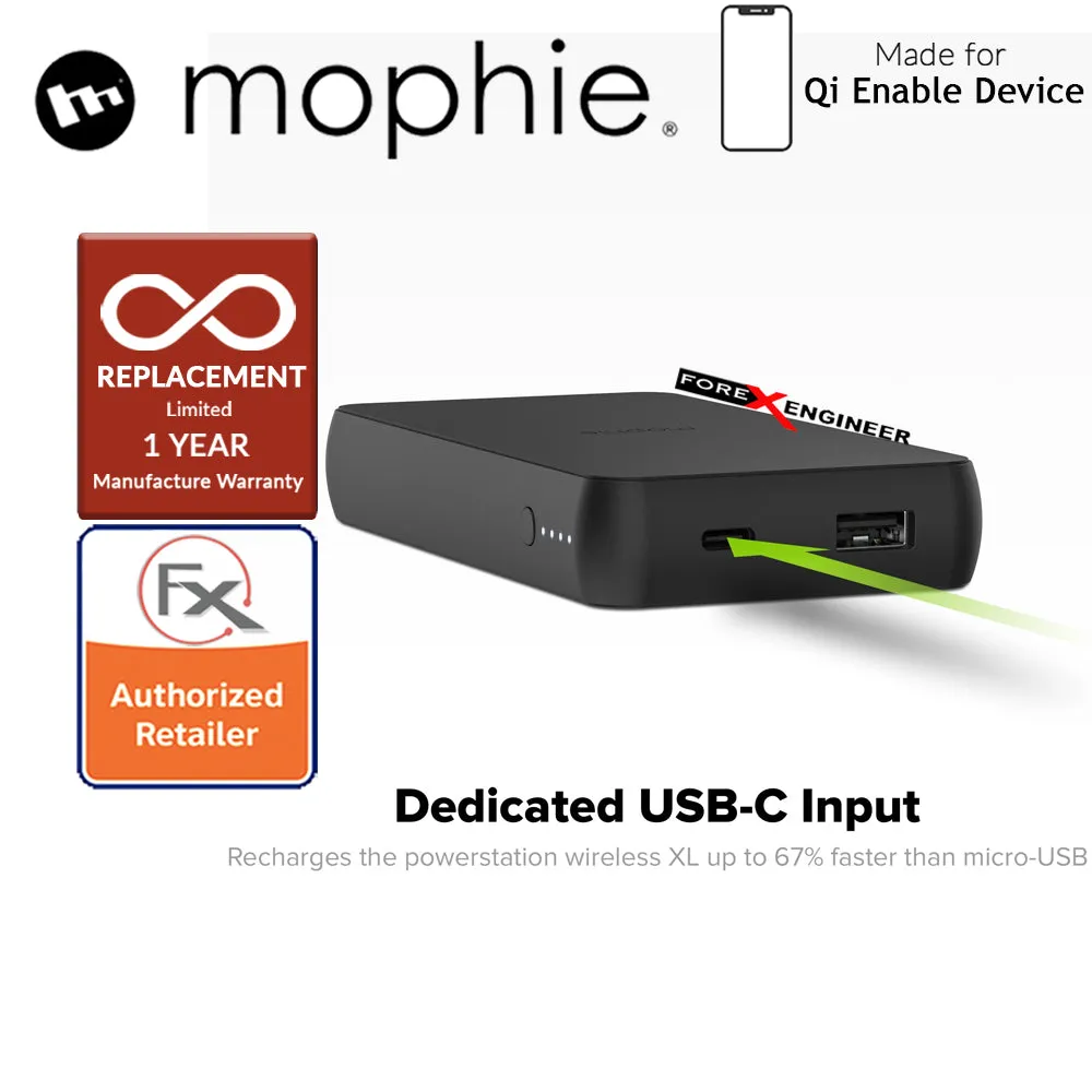 Mophie Powerstation Wireless XL 10,000mAh | Black (wireless charging station)