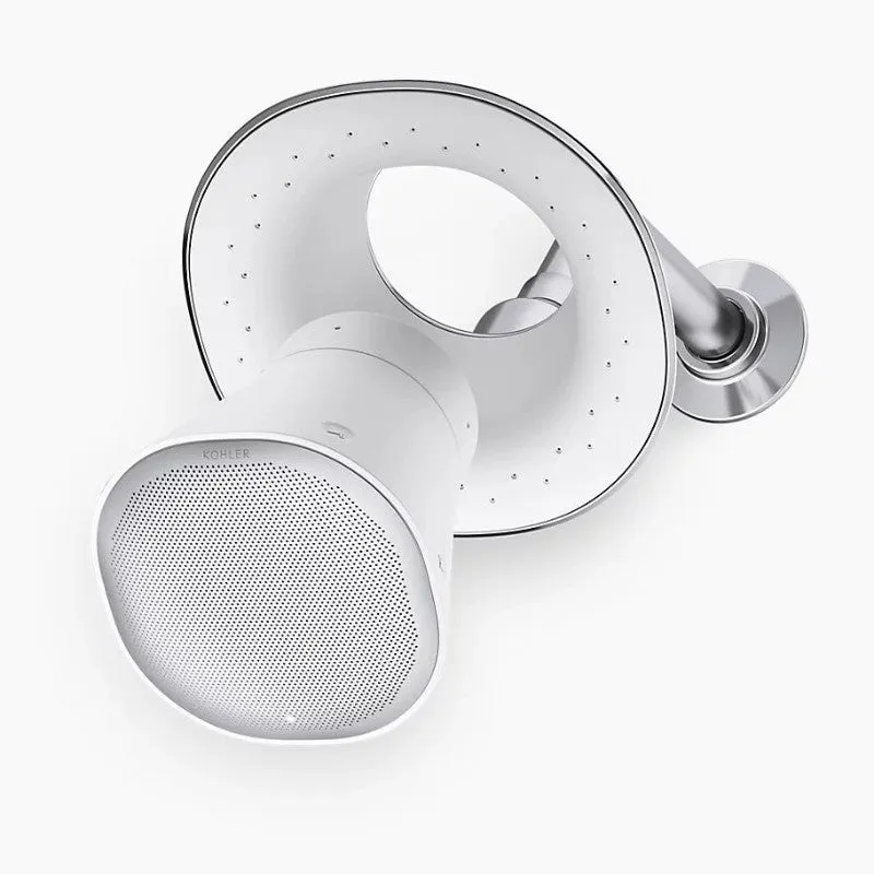 Moxie 2.5 gpm Bluetooth Showerhead Speaker in Matte Black