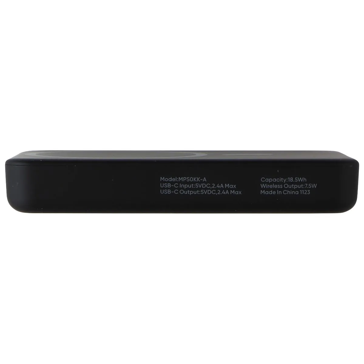 MyCharge Magnetic Wireless 5,000mAh Powerbank MP50KK-A (Black)