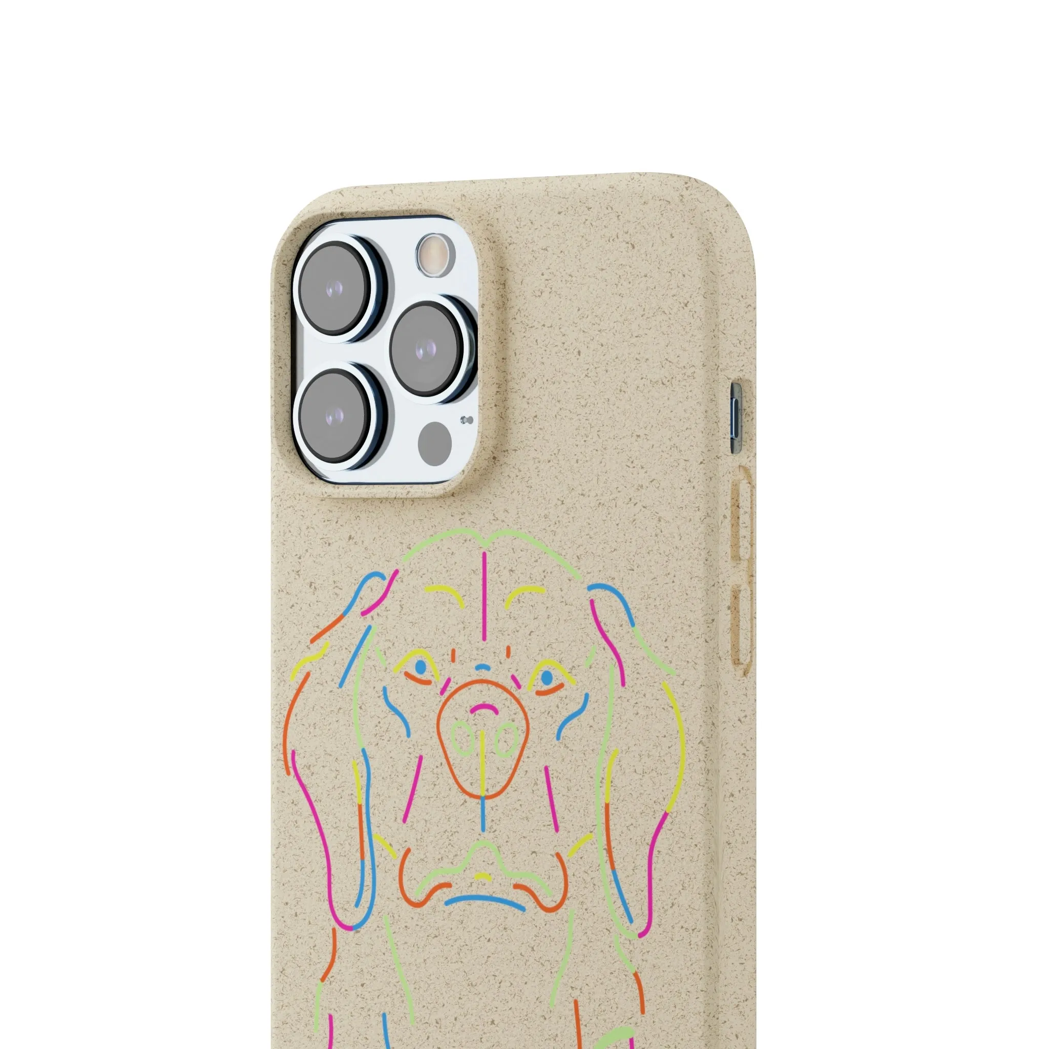 Neon Dog Biodegradable Cases