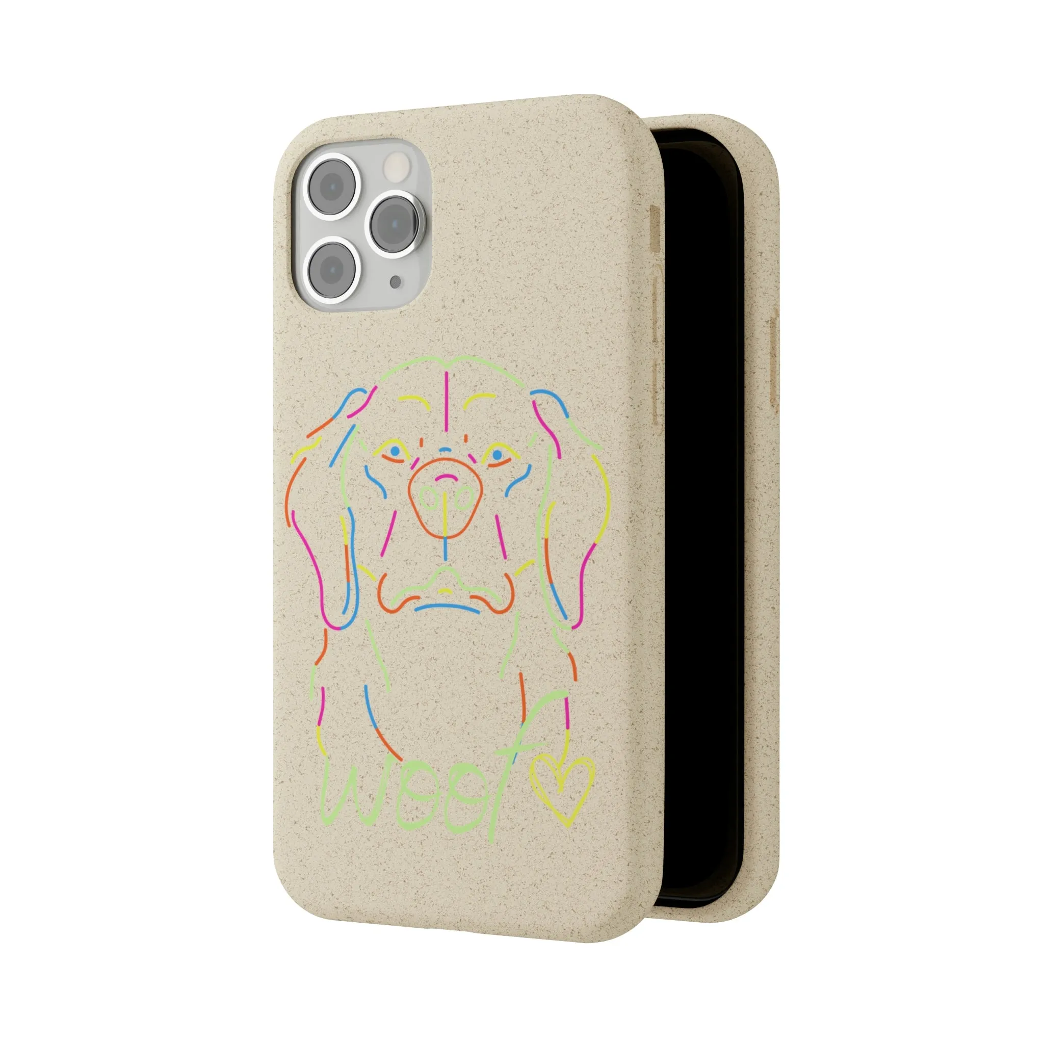 Neon Dog Biodegradable Cases