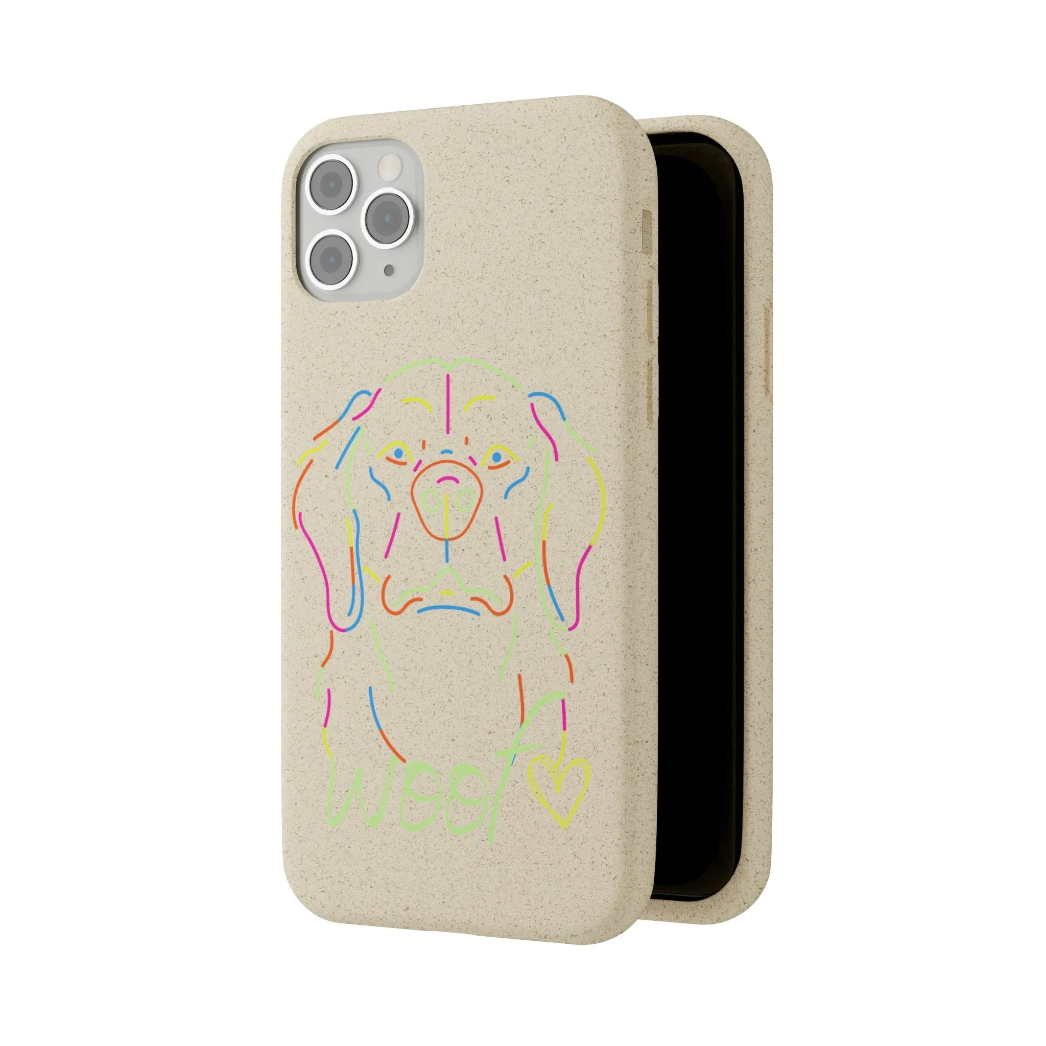 Neon Dog Biodegradable Cases