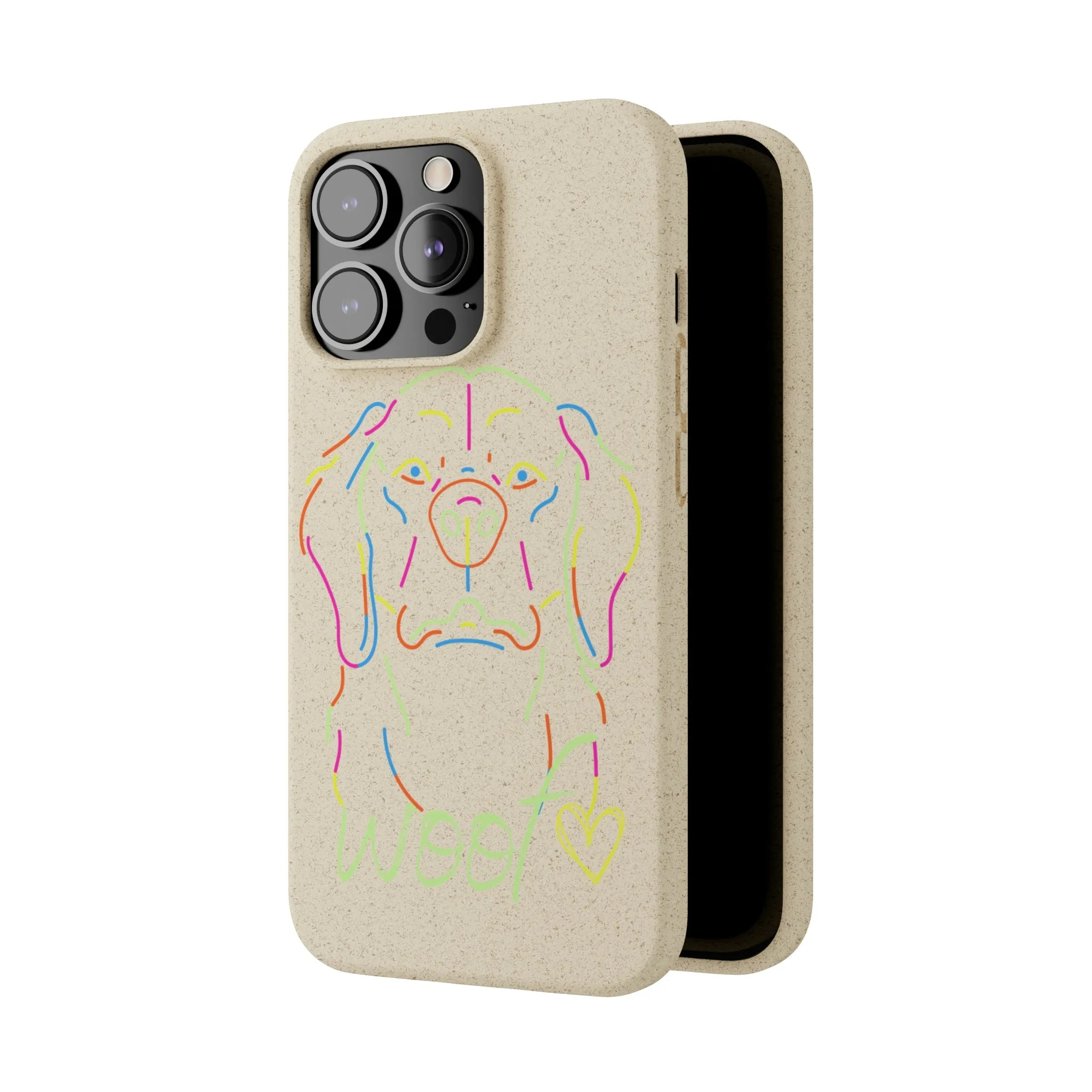 Neon Dog Biodegradable Cases