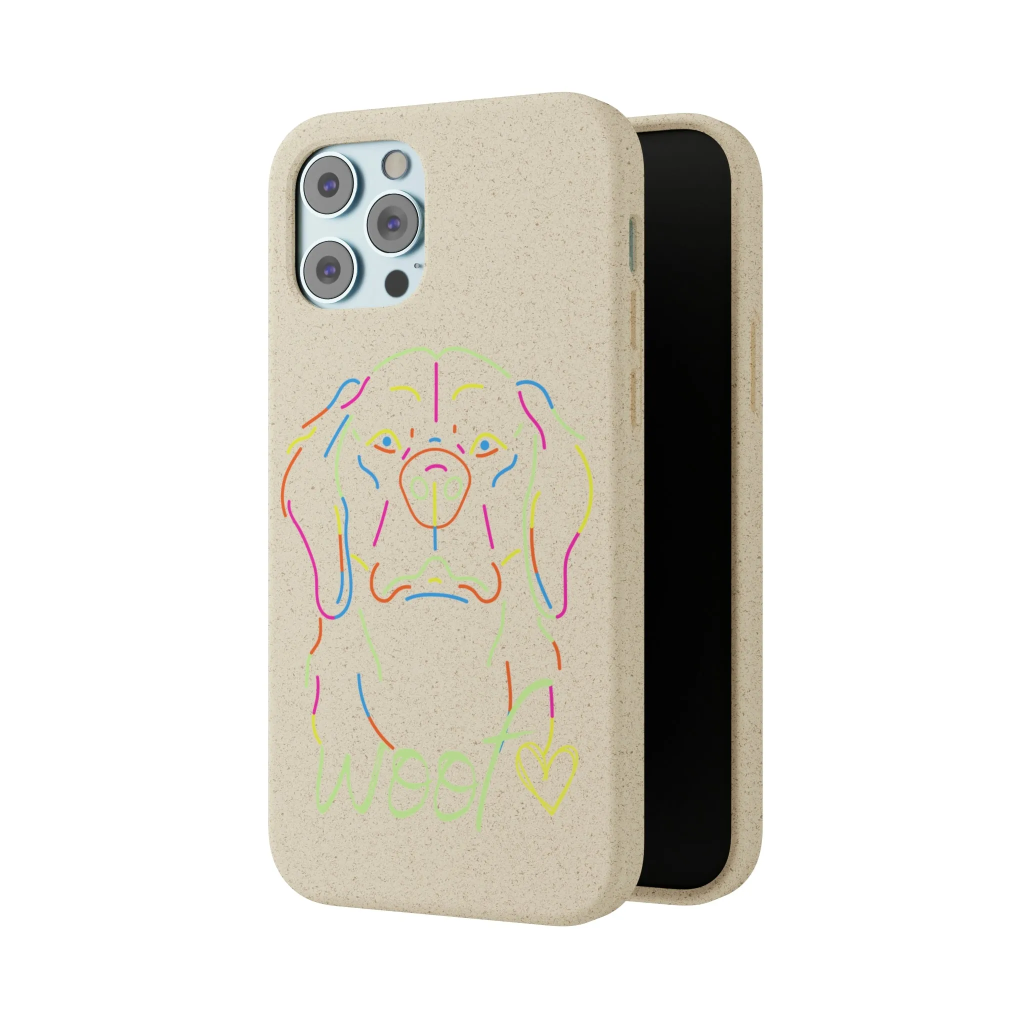 Neon Dog Biodegradable Cases