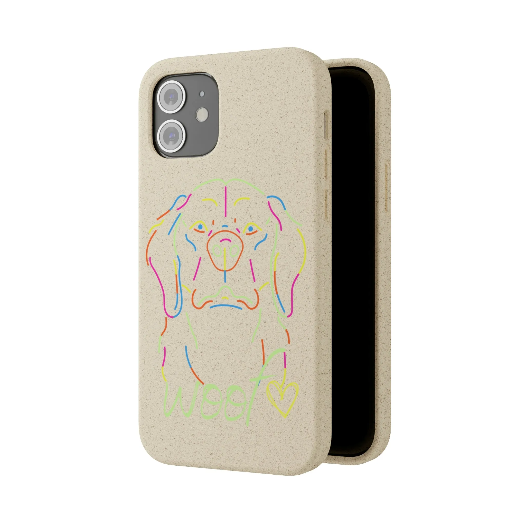 Neon Dog Biodegradable Cases