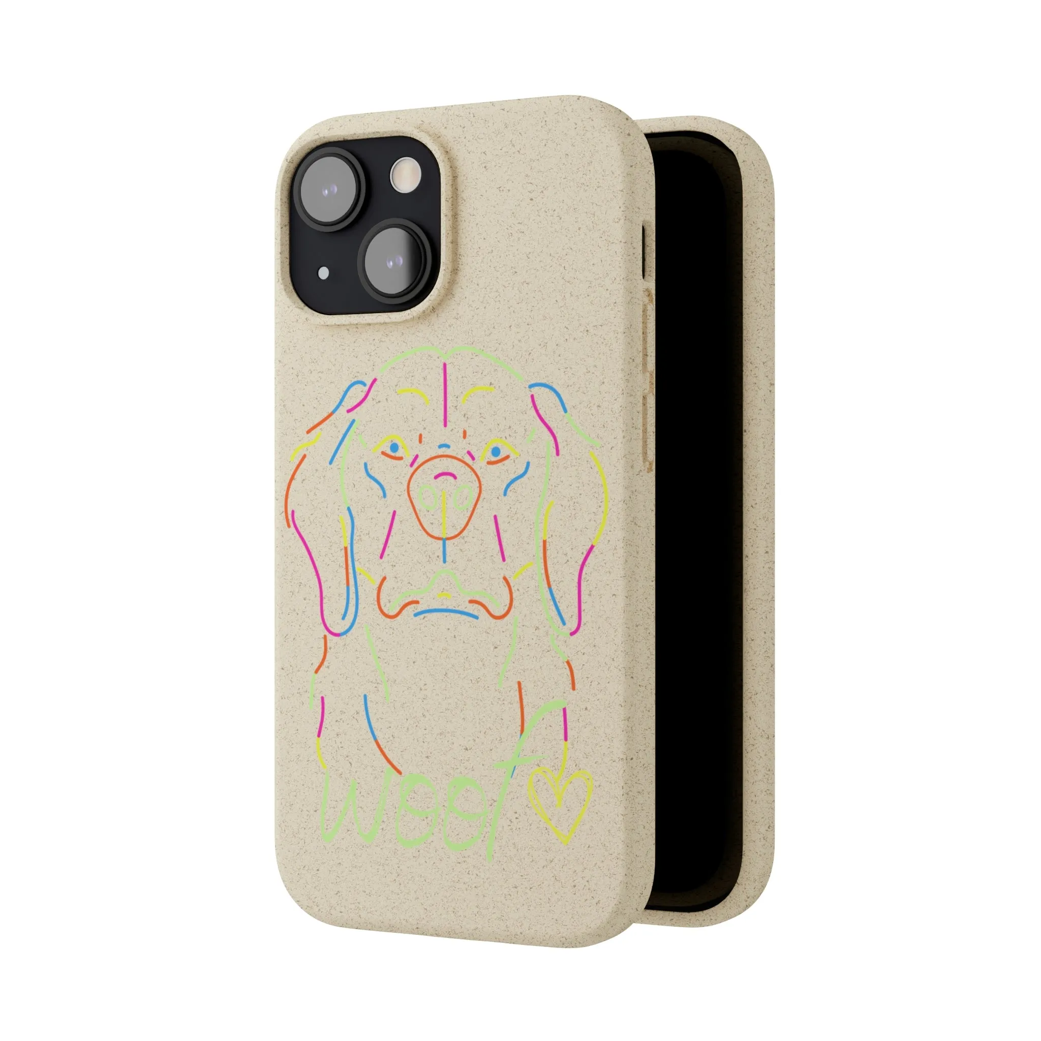 Neon Dog Biodegradable Cases