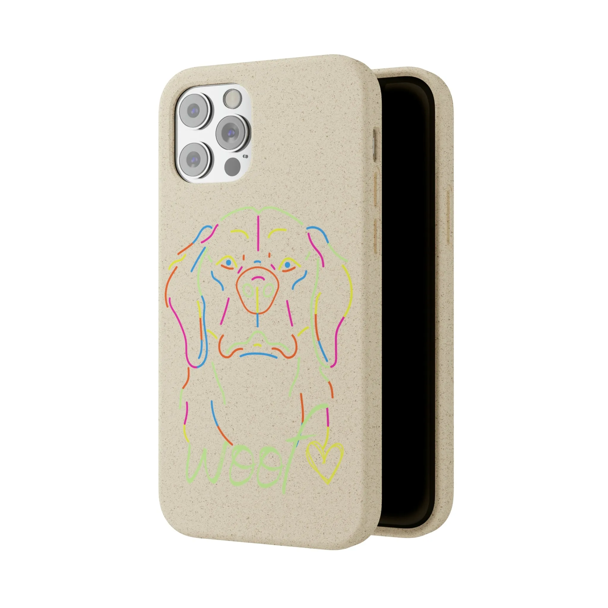 Neon Dog Biodegradable Cases