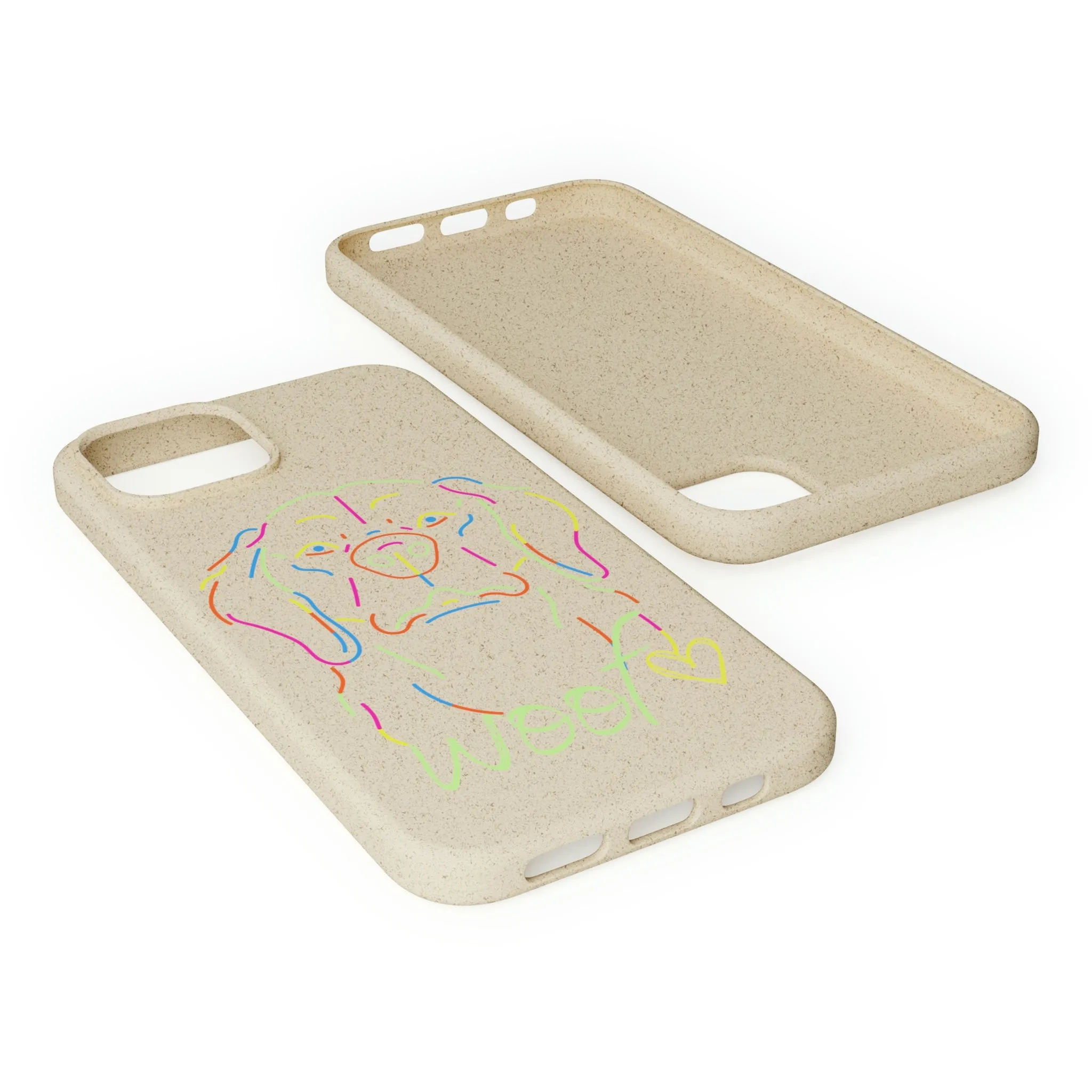 Neon Dog Biodegradable Cases