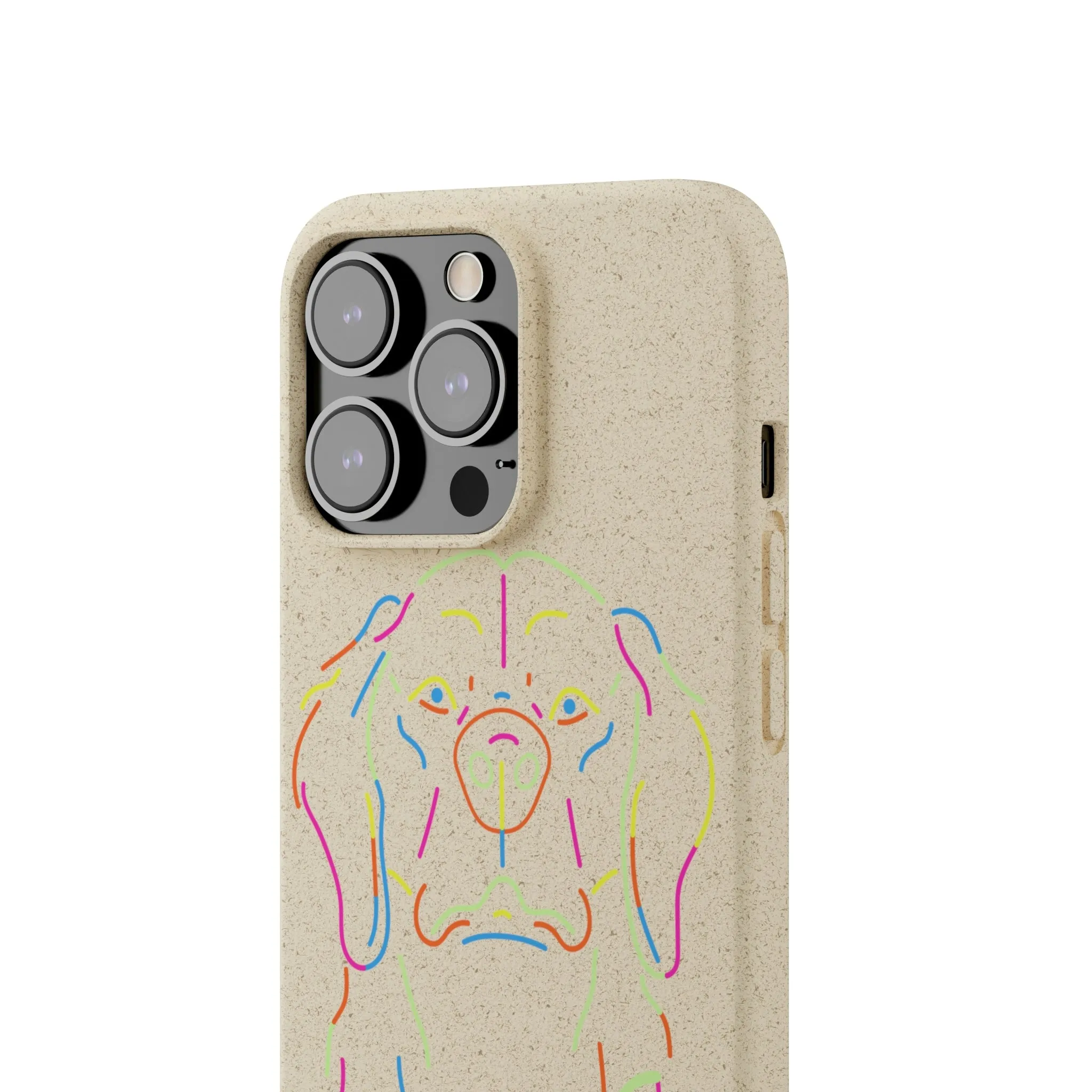 Neon Dog Biodegradable Cases