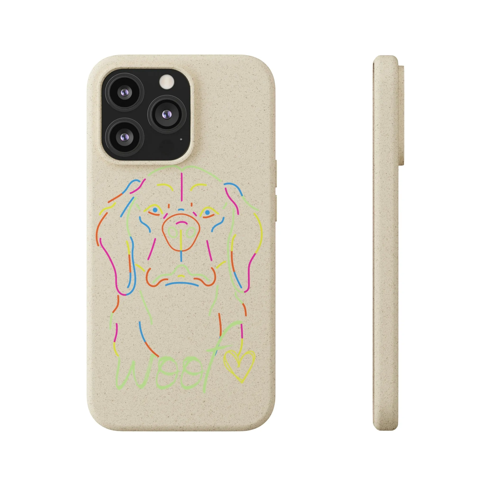 Neon Dog Biodegradable Cases