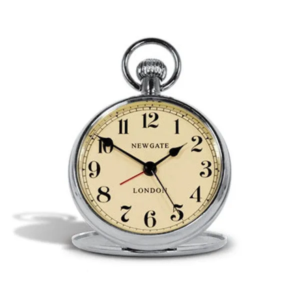 Newgate Regulator Alarm Clock - Chrome