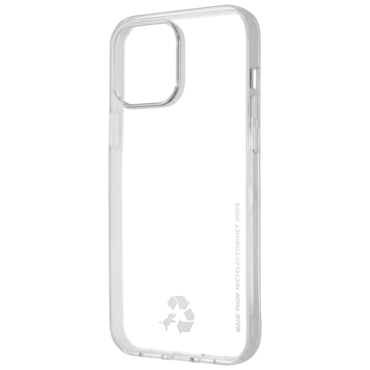 Nimble Disc Series Recycled Eco Case for iPhone 13 Pro Max/12 Pro Max - Clear