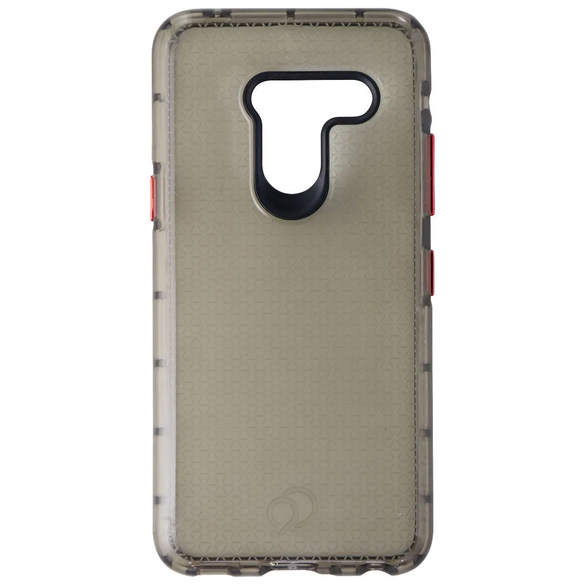 Nimbus9 Phantom 2 Series Case for LG G8 ThinQ - Carbon Gray / Red