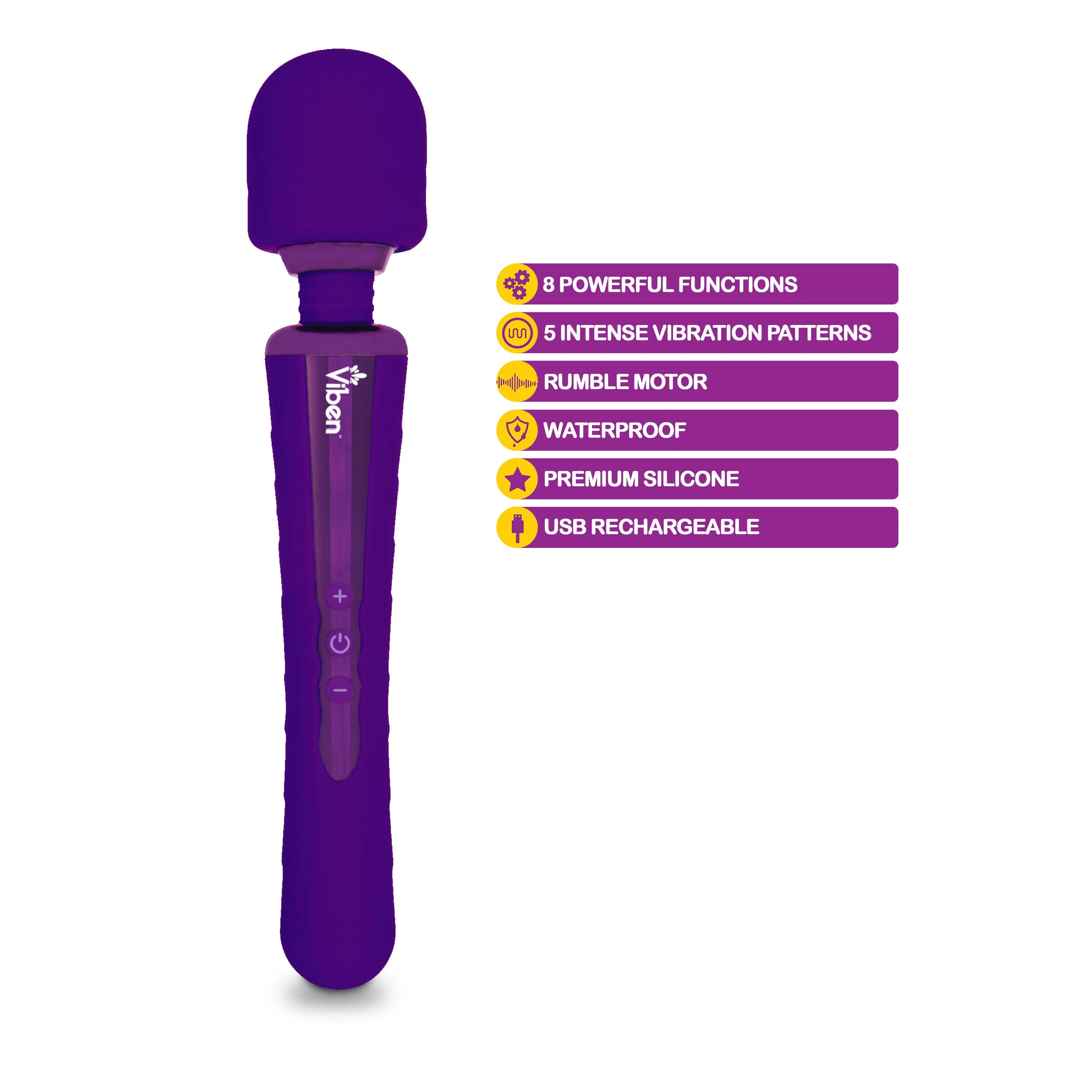 Obsession - Intense Wand Massager - Violet