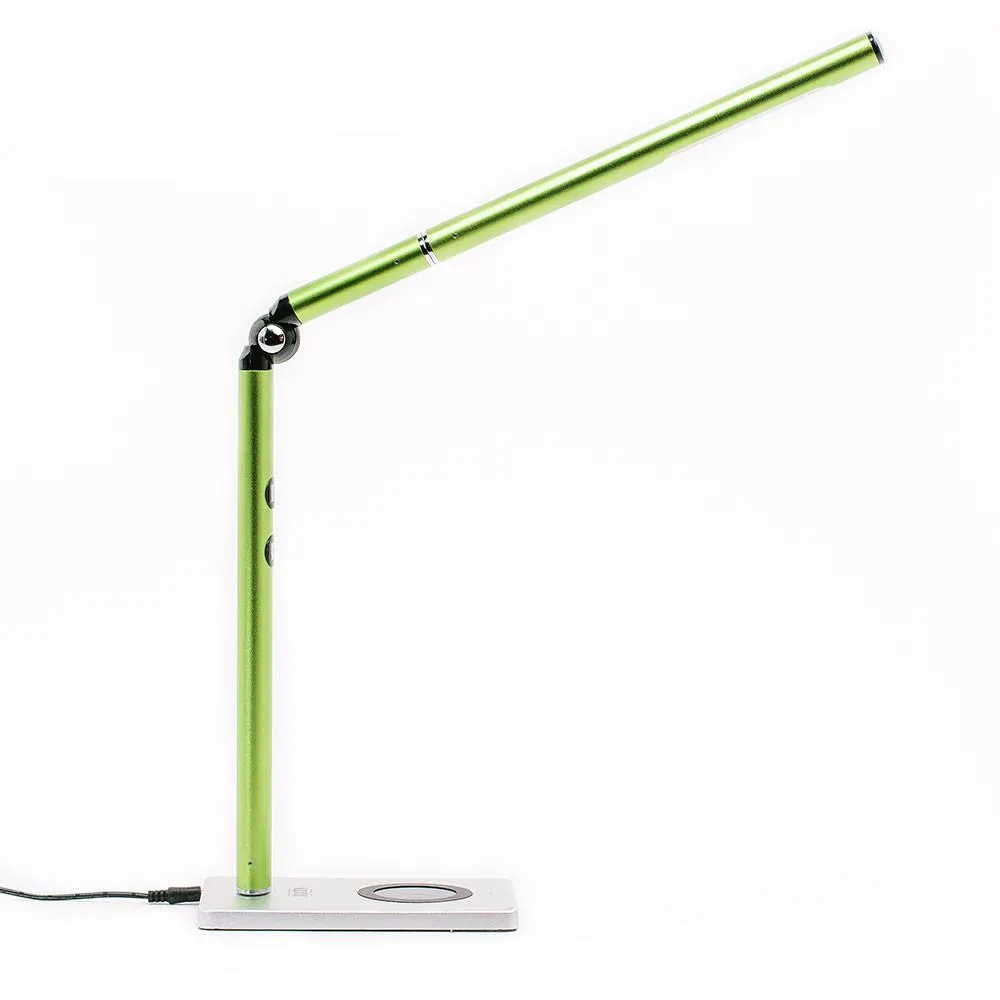 Otsego Dynamic Color LED Desk Lamp w/Wireless   USB Charging