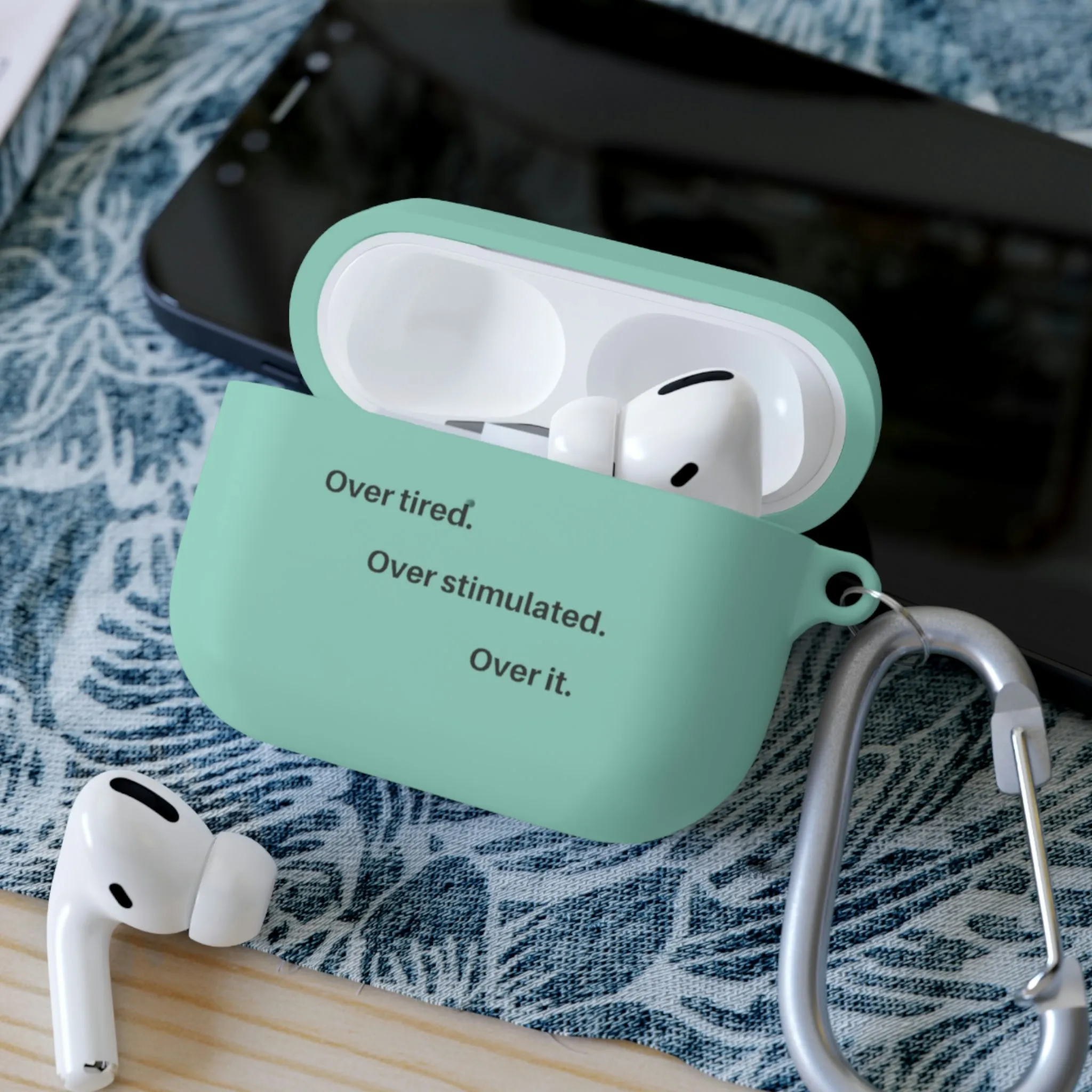 Over AirPods and AirPods Pro Case Cover